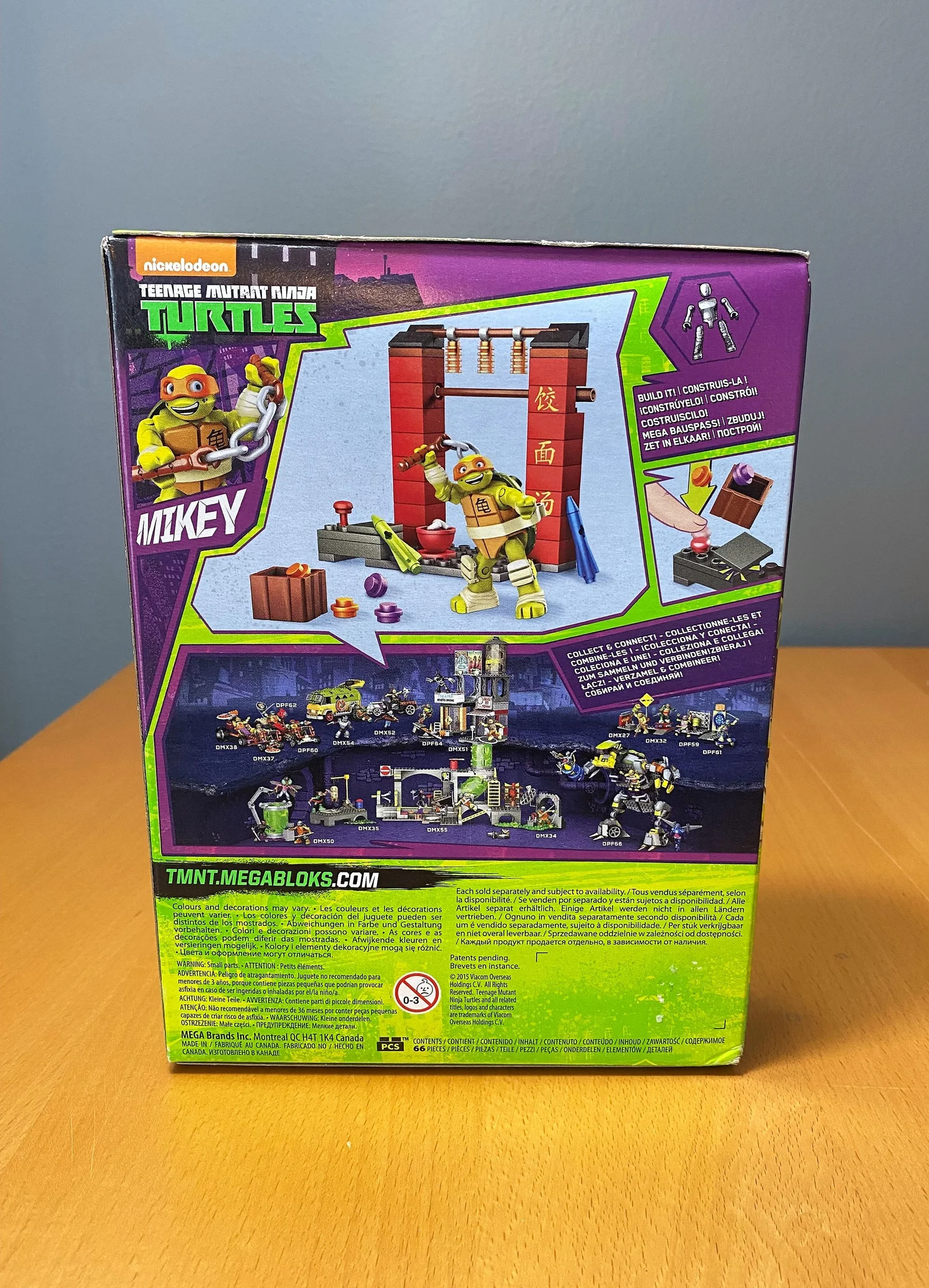 Mega Bloks Teenage Mutant Ninja Turtles Mikey Chinatown Chase